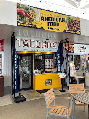 TACOBOXのジャークチキンタコライス